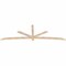 Ekena Millwork Alberta Smooth Timber Gable Bracket, Douglas Fir, 108"W x 36"H x 1 1/2"D x 3 1/2"F, 8/12 Pitch GBW108X36X0204ALB00SDF - alternate 3